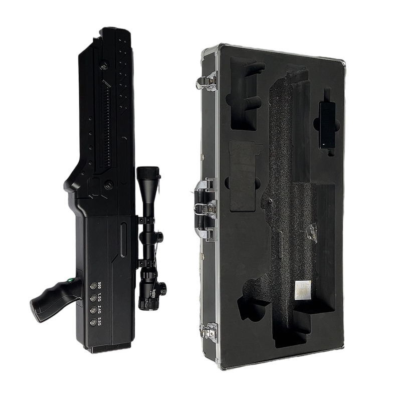  闻喜手持便携式枪型低空防御反制四通道A型