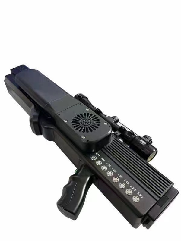  闻喜手持便携式枪型低空防御反制八通道